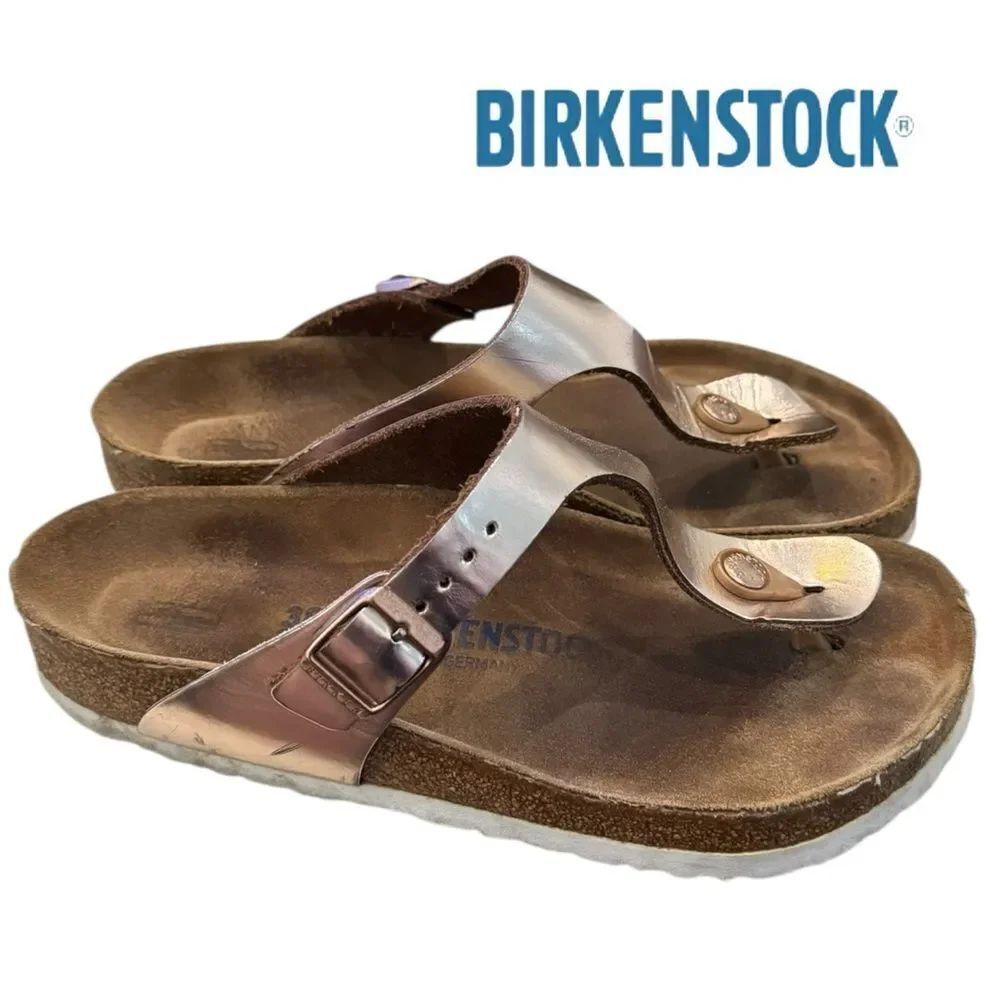Birkenstock Gizeh Metallic Women’s Sandals 39 7